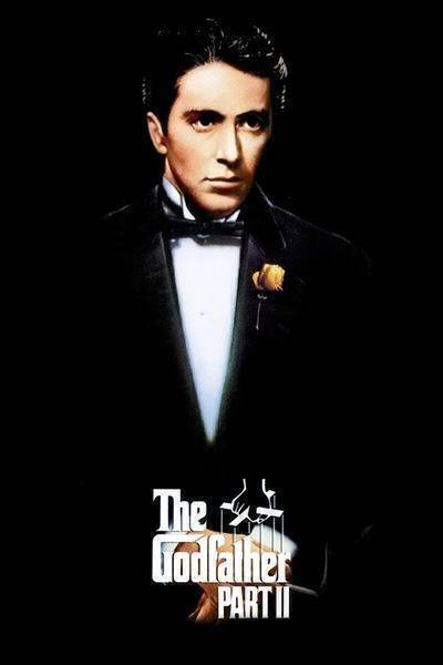 The Godfather Part II Hindi Dubbed Movie Poster (1974)