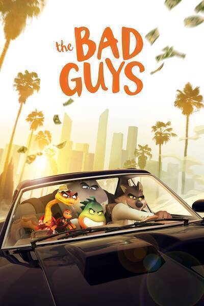 The Bad Guys Hindi Dubbed Movie Poster (2022)