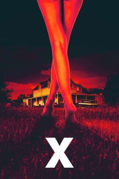 X Hindi Dubbed Movie Poster (2022)