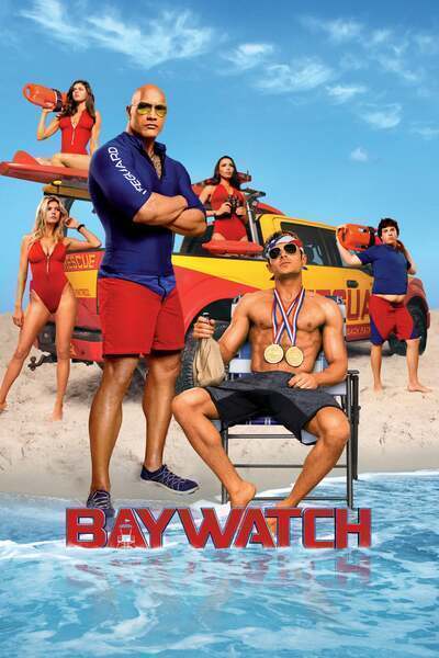 Baywatch Hindi Dubbed Movie Poster (2017)