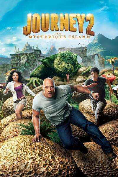 Journey 2: The Mysterious Island Hindi Dubbed Movie Poster (2012)