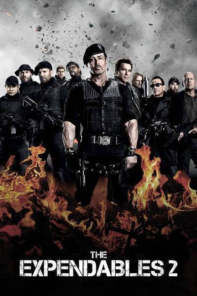 The Expendables 2 Hindi Dubbed Movie Poster (2012)
