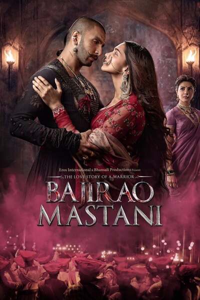 Bajirao Mastani Hindi Dubbed Movie Poster (2015)