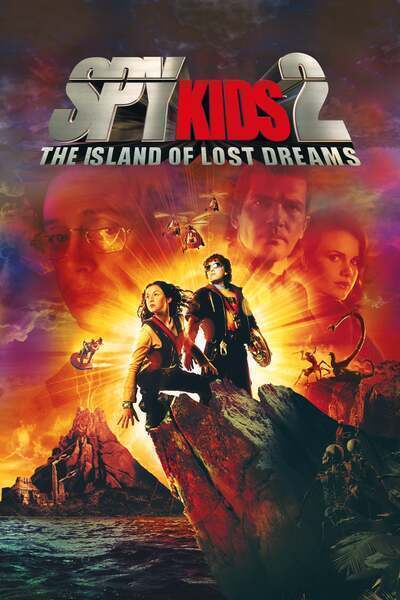Spy Kids 2: The Island of Lost Dreams Hindi Dubbed Movie Poster (2002)