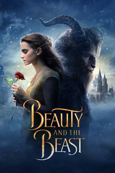 Beauty and the Beast Hindi Dubbed Movie Poster (2017)