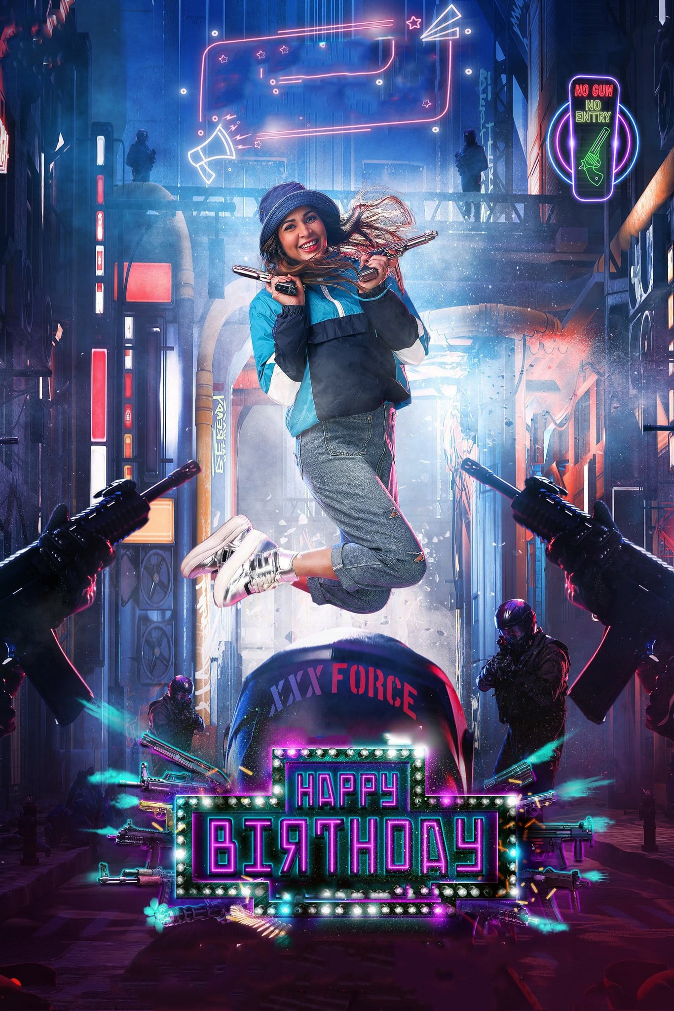 Happy Birthday Hindi Dubbed Movie Poster (2022)