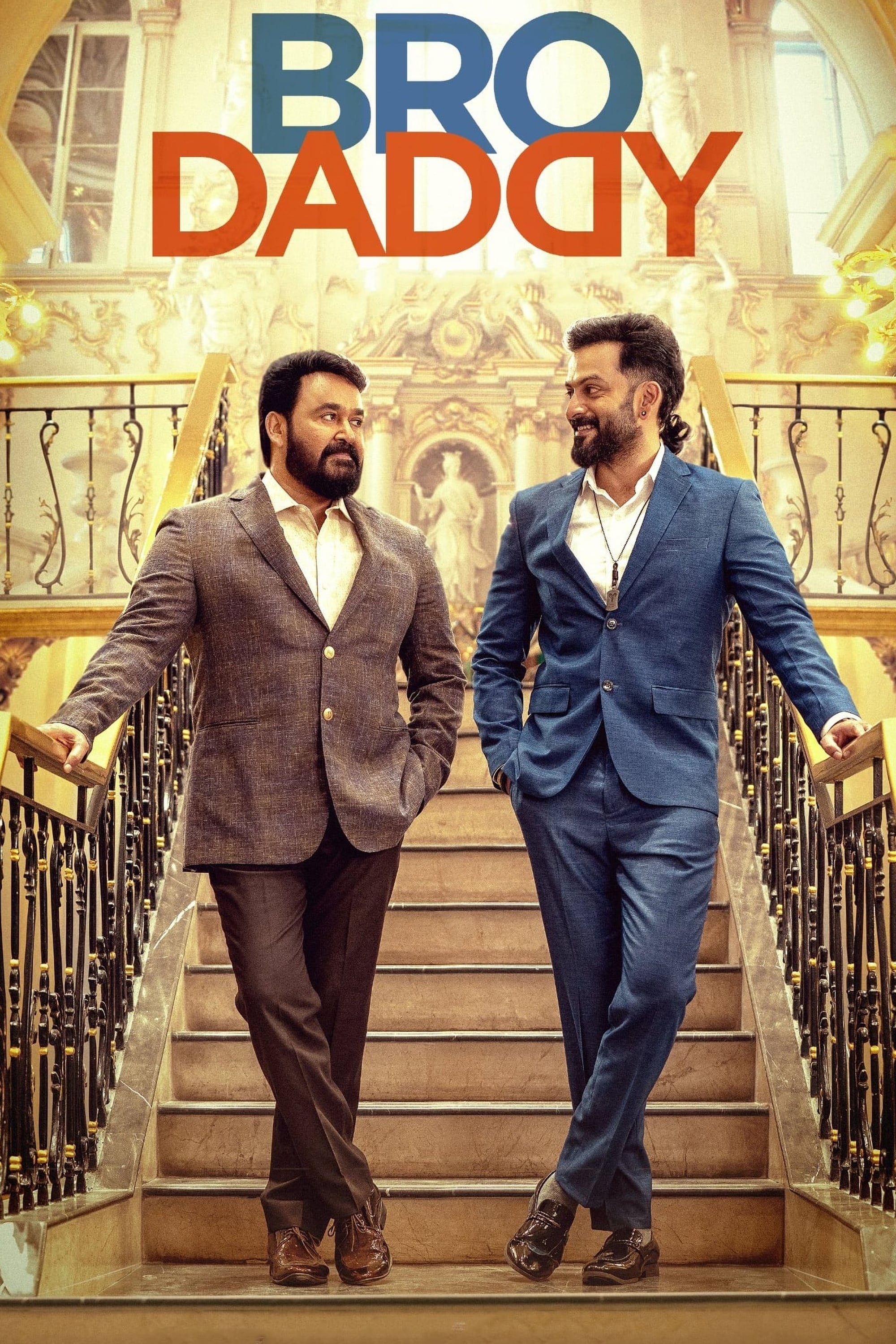 Bro Daddy Hindi Dubbed Movie Poster (2022)