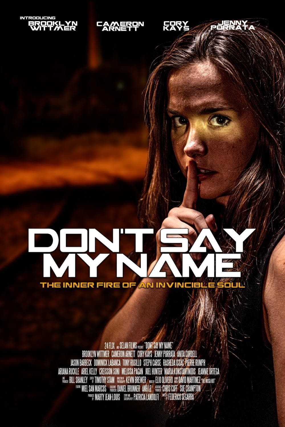 Don't Say My Name Hindi Dubbed Movie Poster (2022)