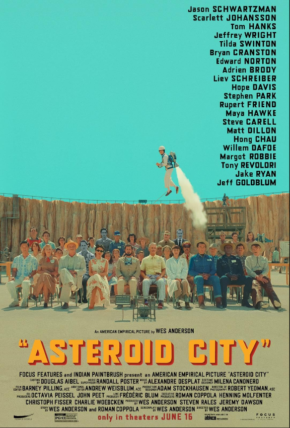 Asteroid City Hindi Dubbed Movie Poster (2023)