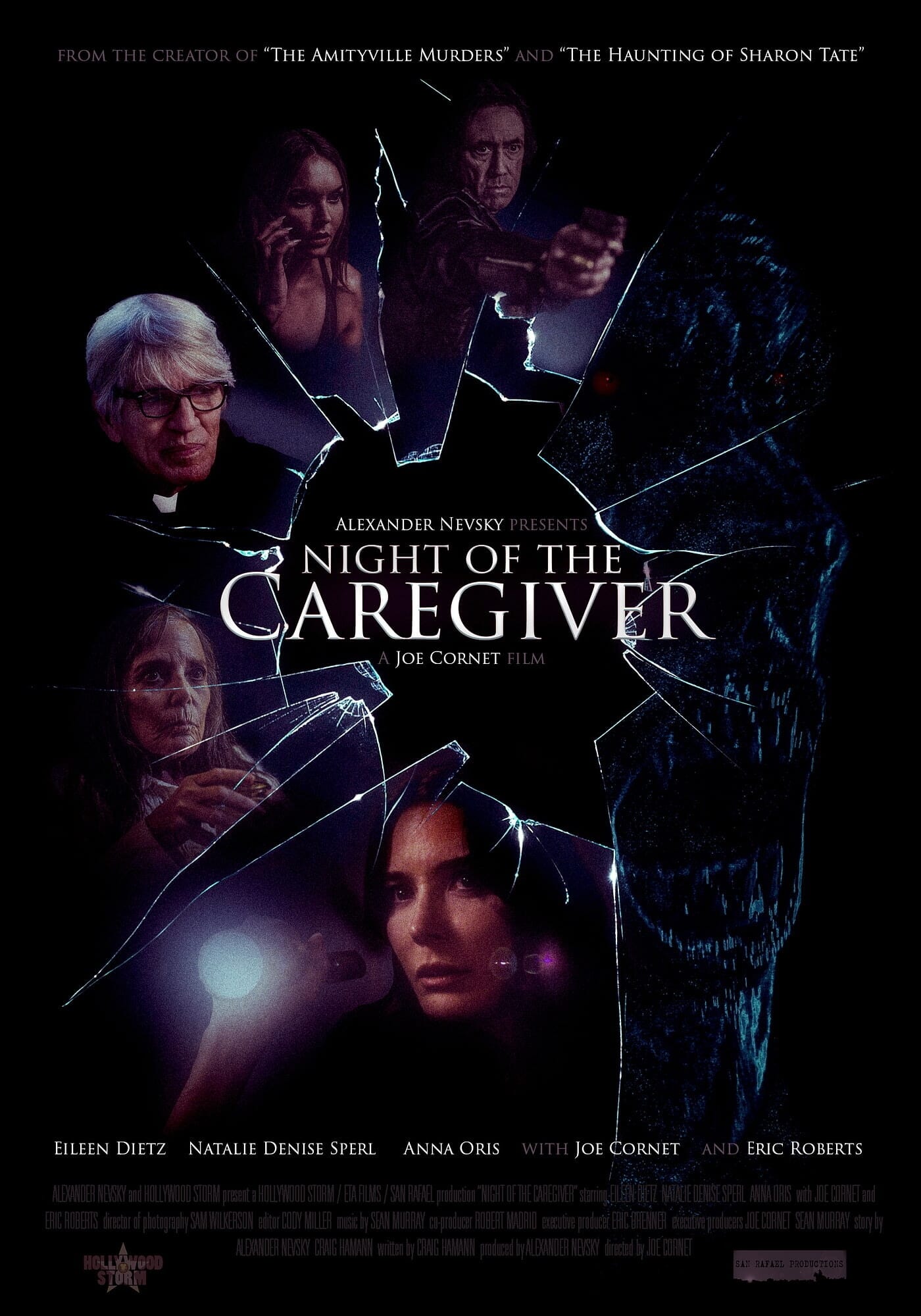 Night of the Caregiver Hindi Dubbed Movie Poster (2022)