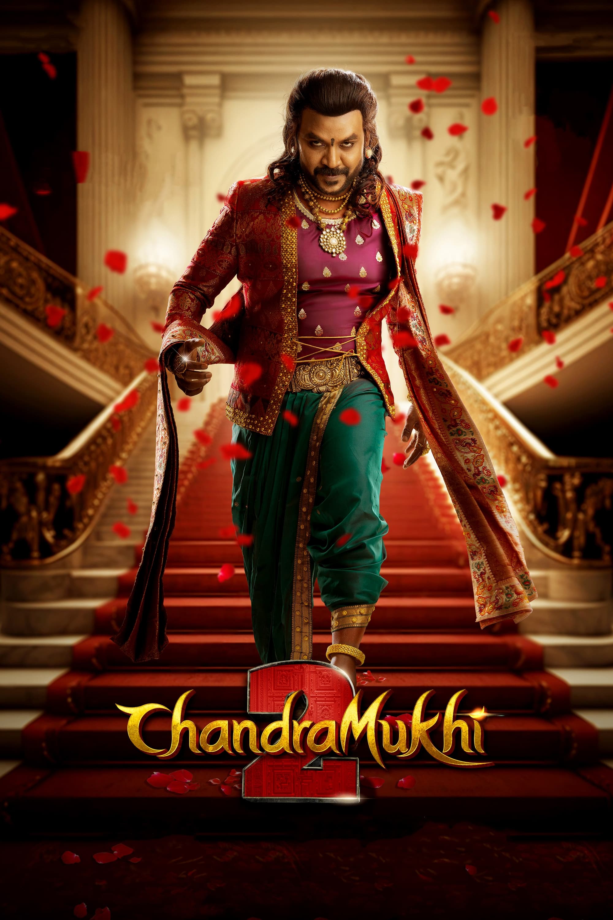 Chandramukhi 2 Hindi Dubbed Movie Poster (2023)