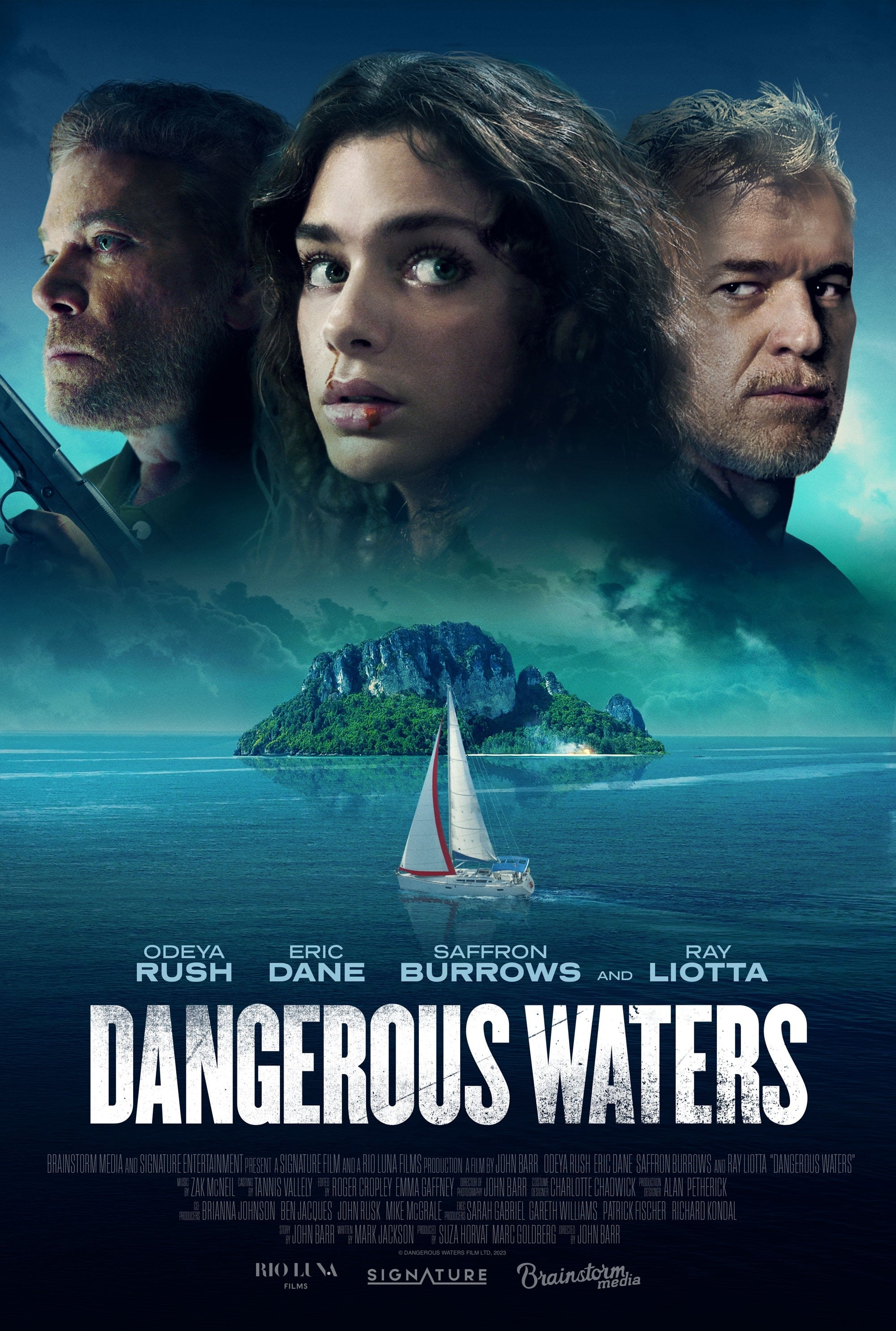 Dangerous Waters Hindi Dubbed Movie Poster (2023)