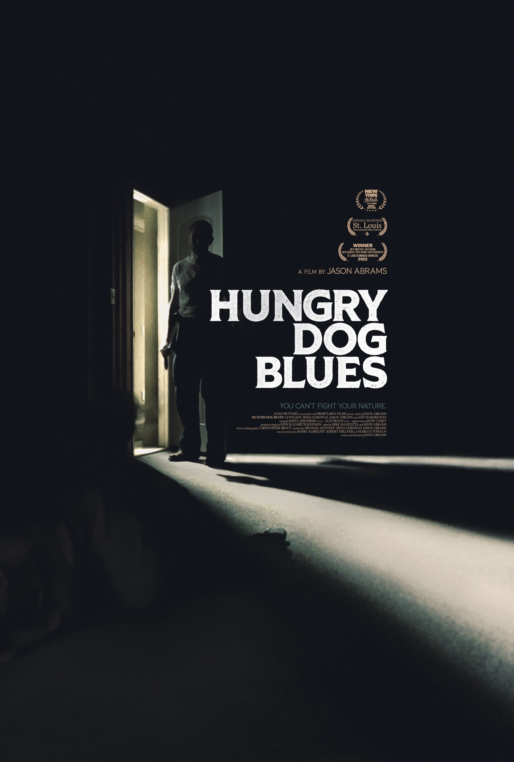 Hungry Dog Blues Hindi Dubbed Movie Poster (2022)