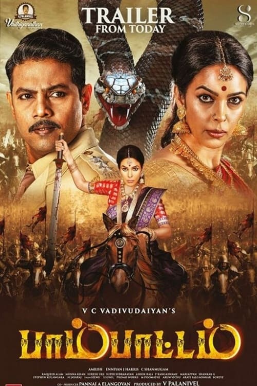 Pambattam Hindi Dubbed Movie Poster (2024)