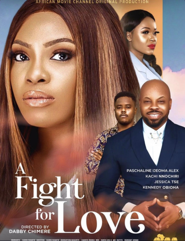 A Fight for Love Hindi Dubbed Movie Poster (2023)