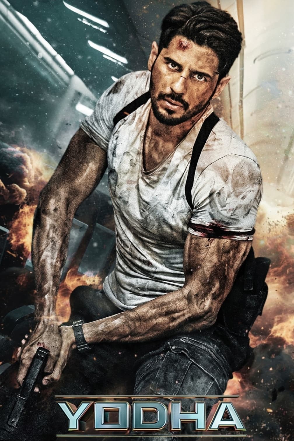 Yodha Hindi Dubbed Movie Poster (2024)