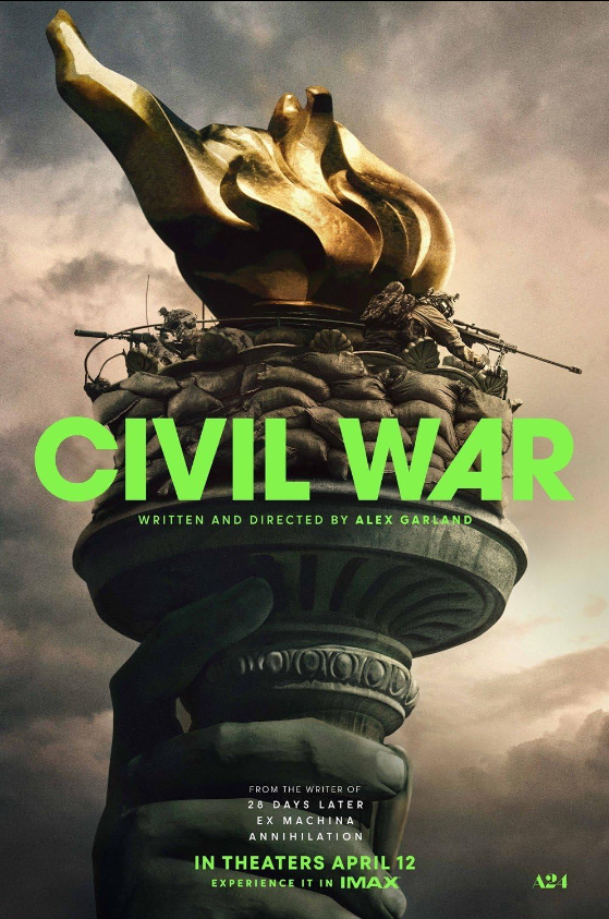 Civil War Hindi Dubbed Movie Poster (2024)
