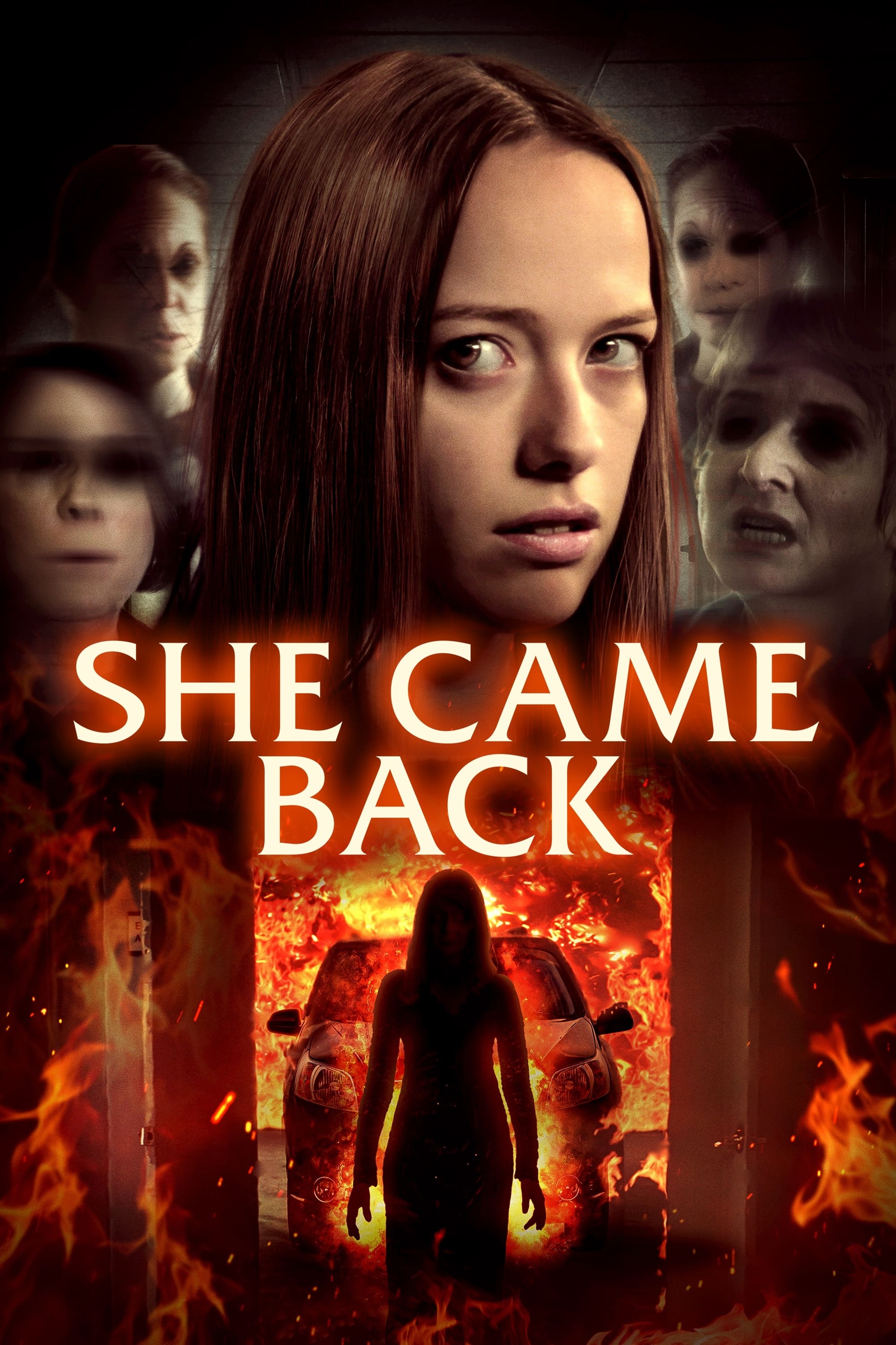 She Came Back Hindi Dubbed Movie Poster (2024)