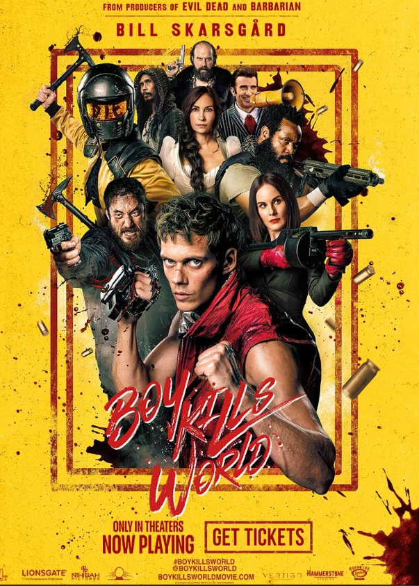 Boy Kills World Hindi Dubbed Movie Poster (2024)