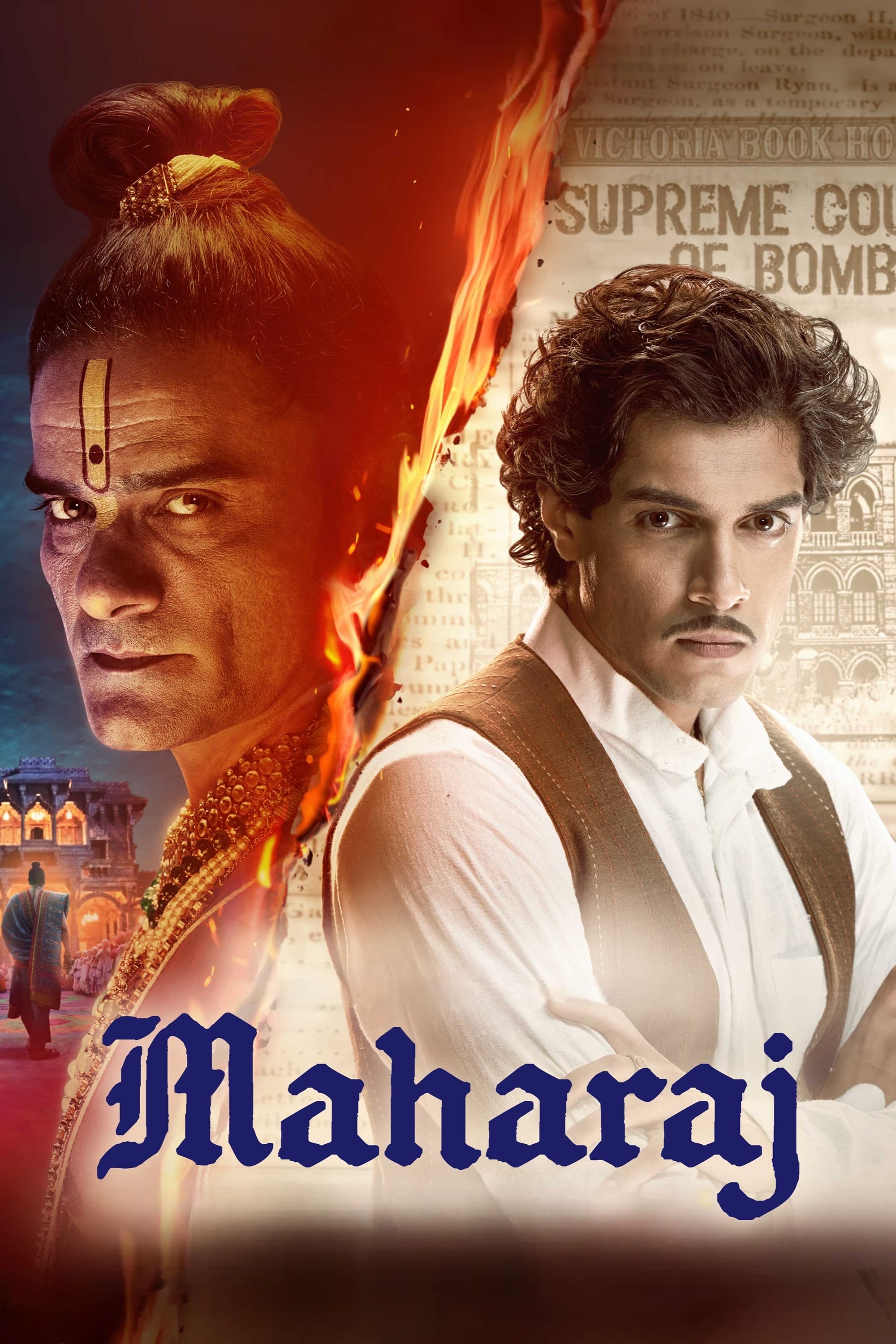 Maharaj Hindi Dubbed Movie Poster (2024)