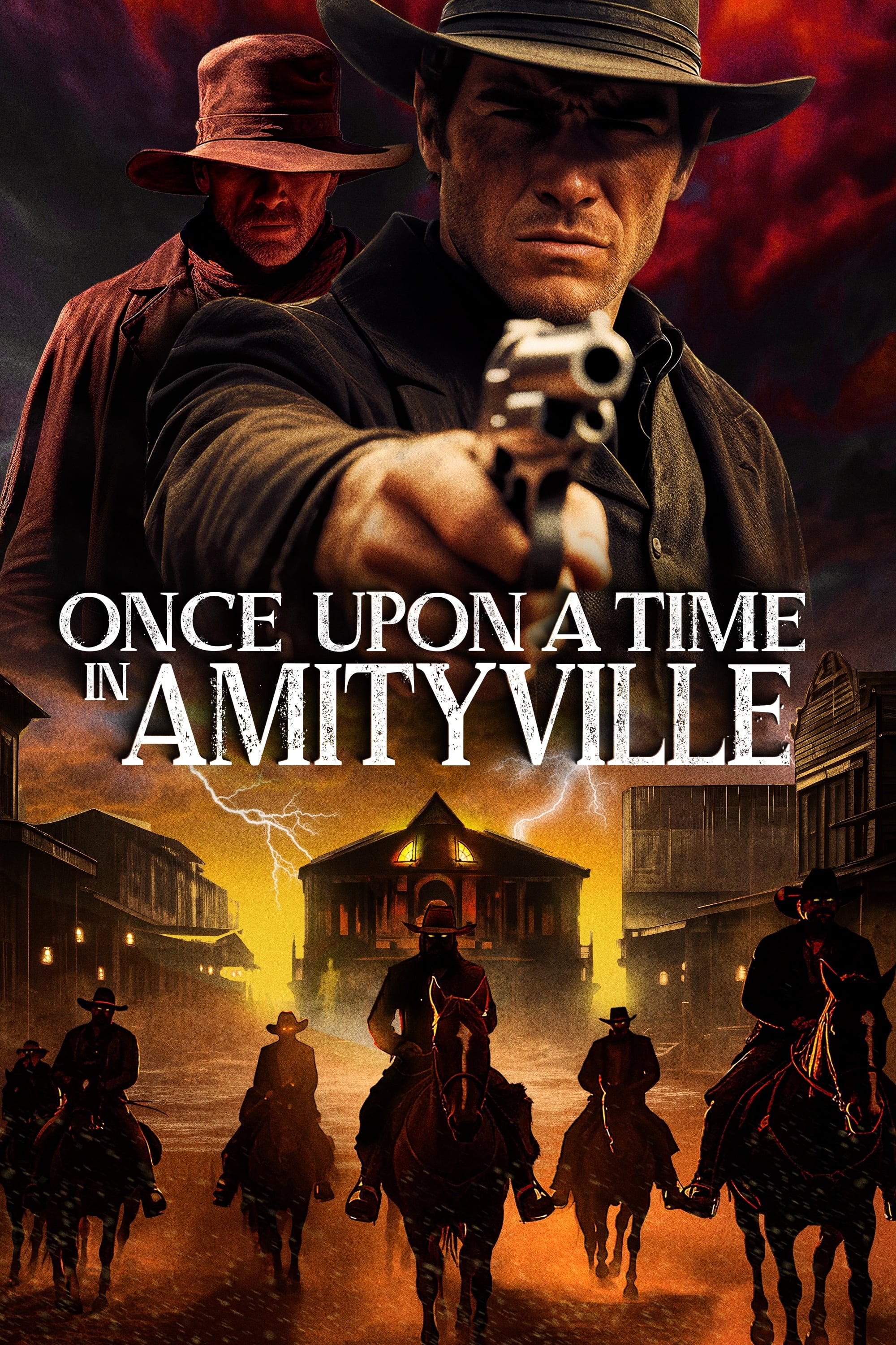 Once Upon a Time in Amityville Hindi Dubbed Movie Poster (2024)