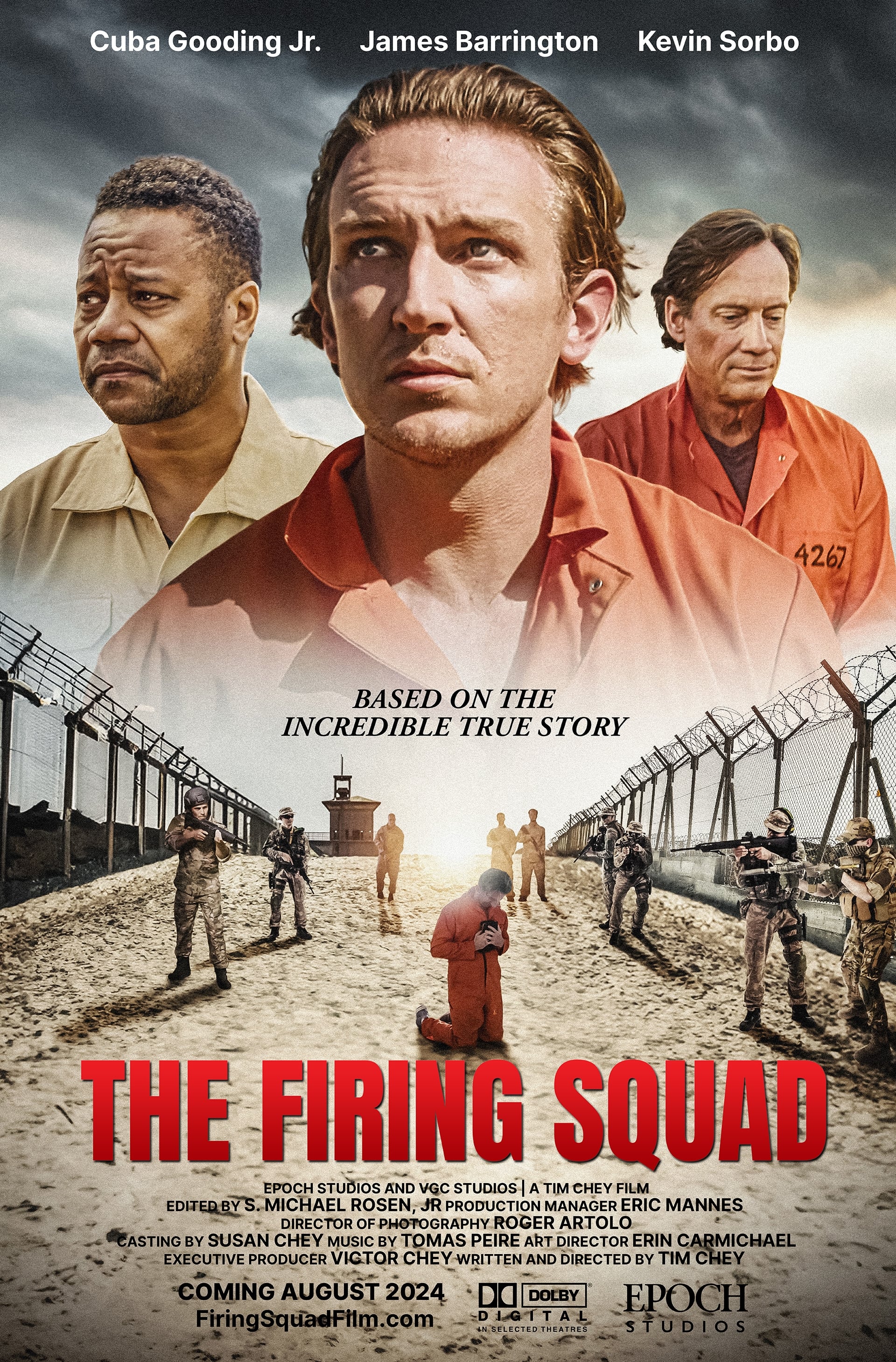 The Firing Squad Hindi Dubbed Movie Poster (2024)