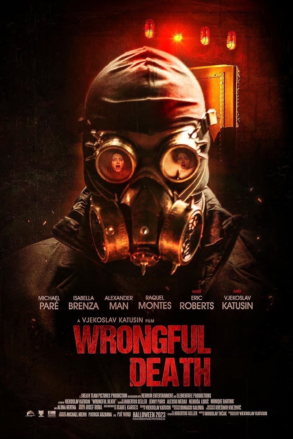 Wrongful Death Hindi Dubbed Movie Poster (2023)