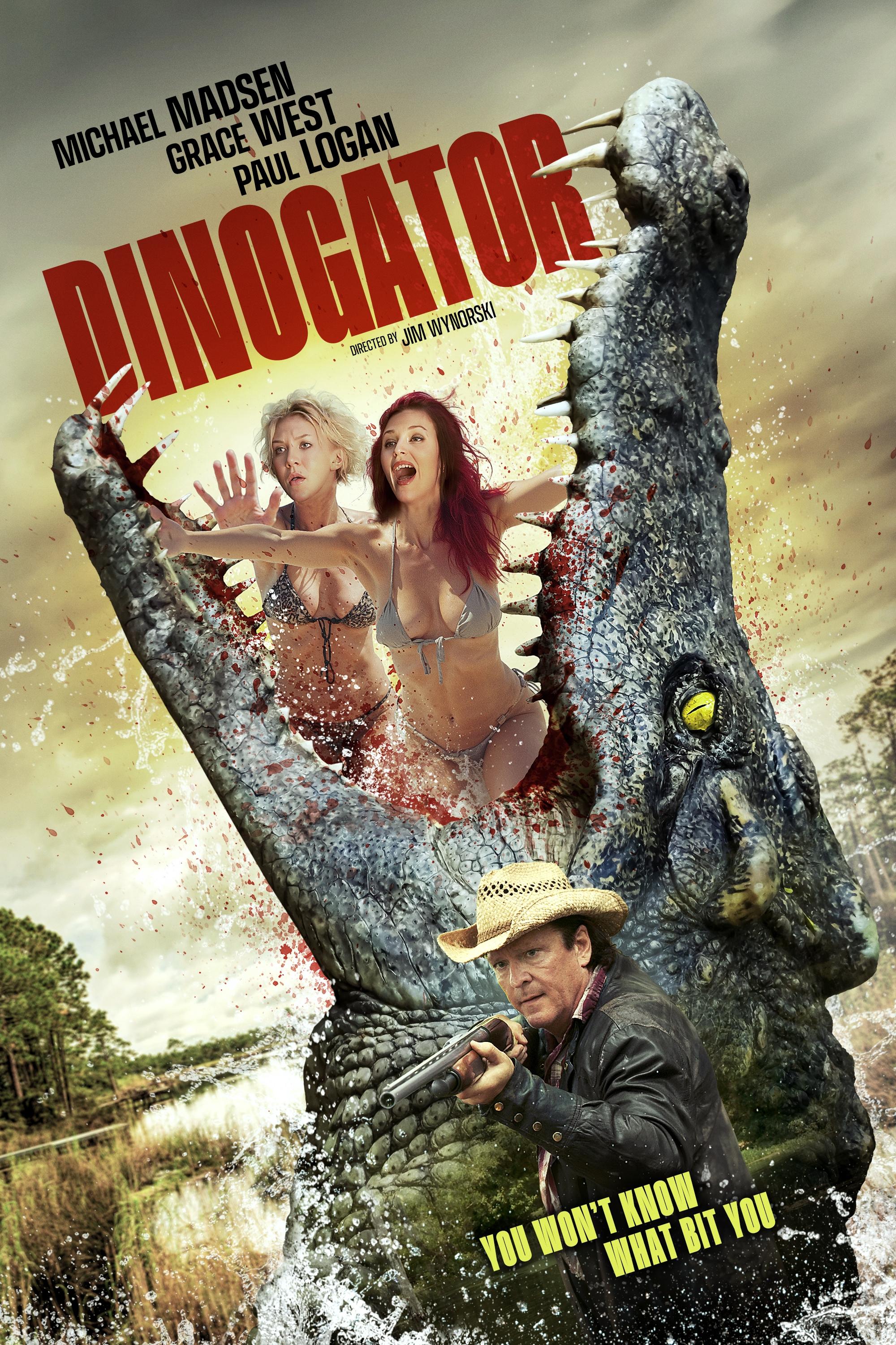 DinoGator Hindi Dubbed Movie Poster (2024)