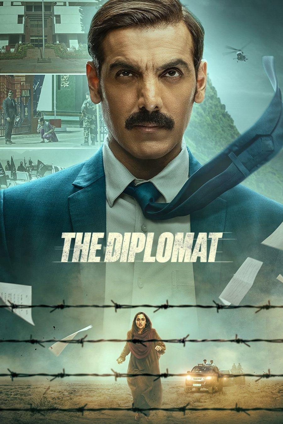 The Diplomat Hindi Dubbed Movie Poster (2025)
