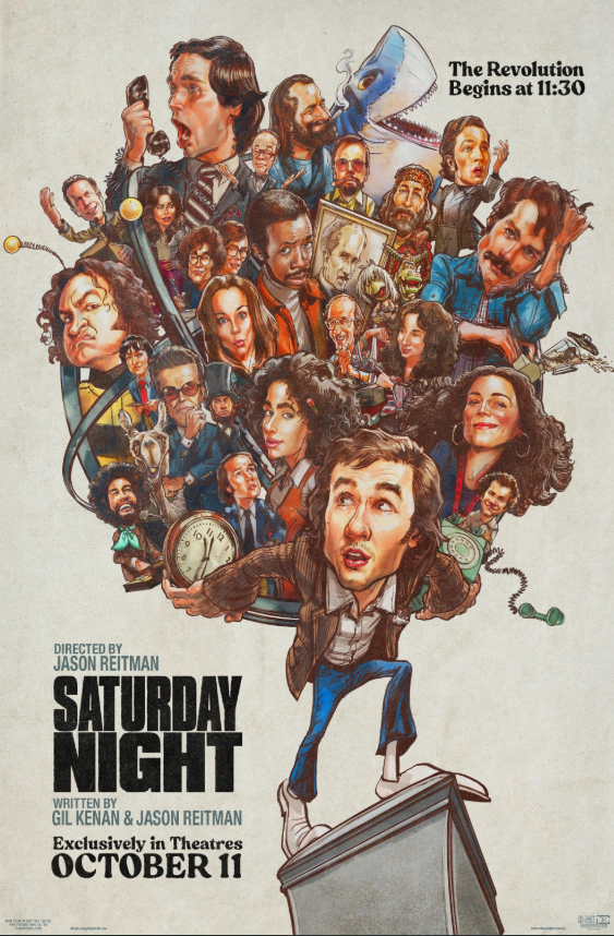 Saturday Night Hindi Dubbed Movie Poster (2024)