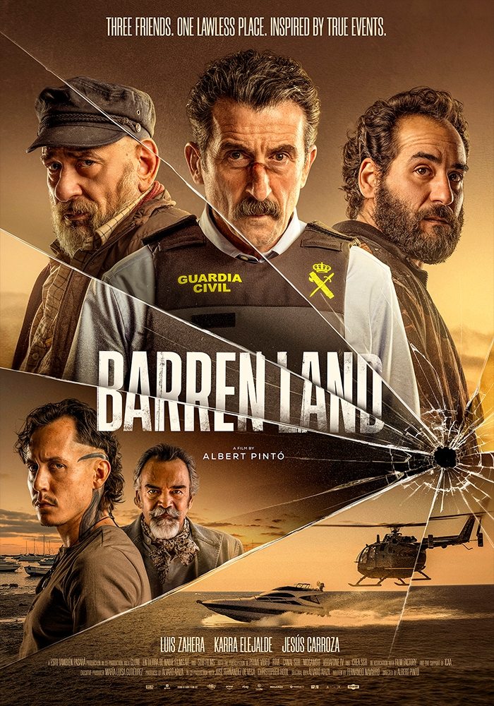 Barren Land Hindi Dubbed Movie Poster (2025)