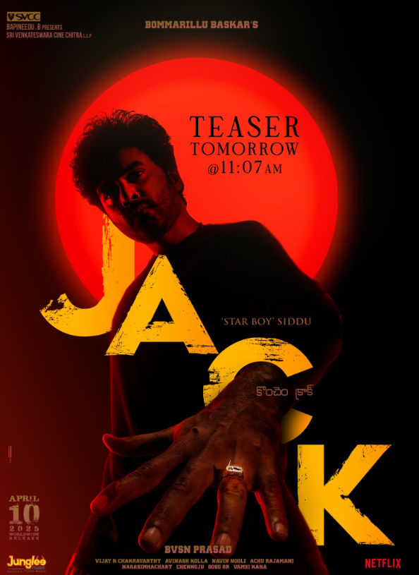 Jack Hindi Dubbed Movie Poster (2025)