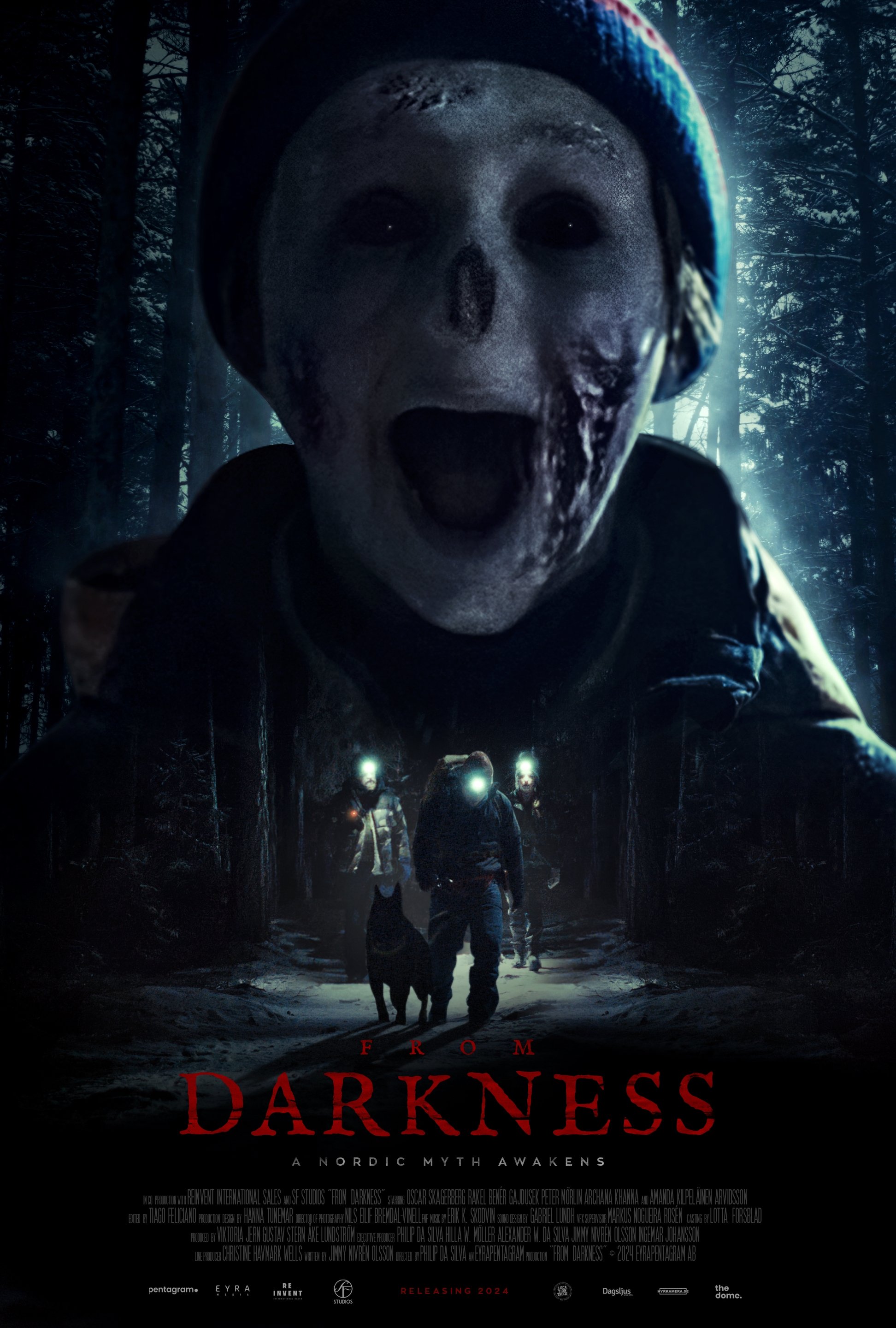 From Darkness Hindi Dubbed Movie Poster (2024)
