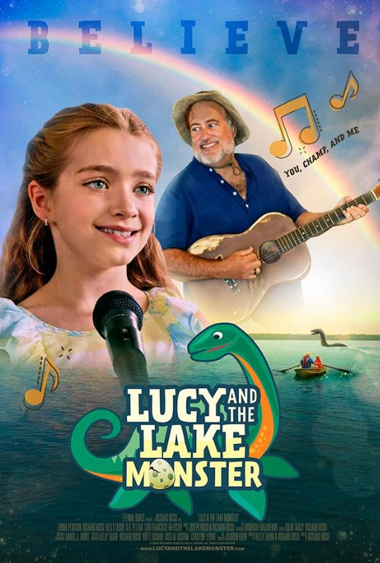 Lucy and the Lake Monster Hindi Dubbed Movie Poster (2024)