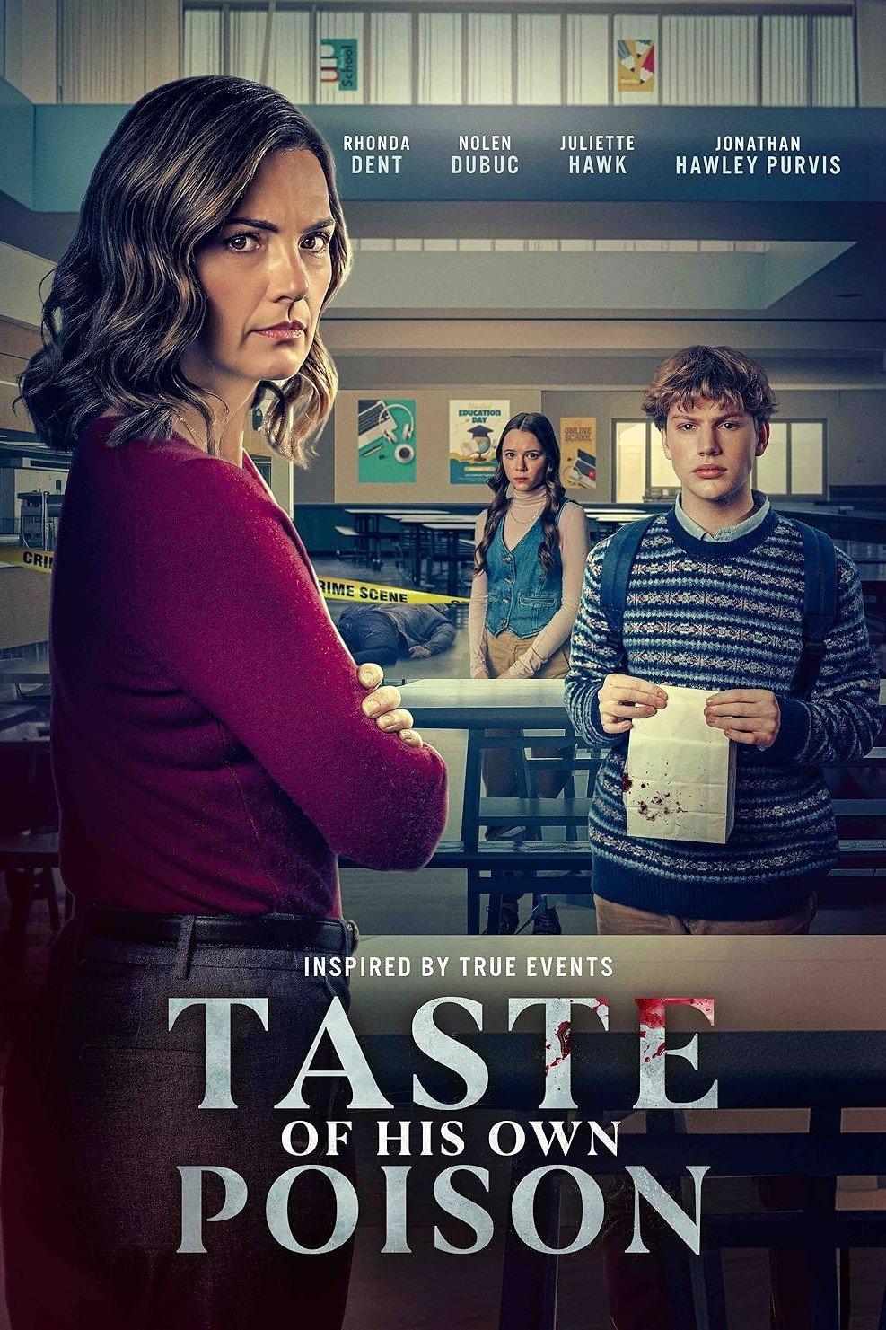 Taste of His Own Poison Hindi Dubbed Movie Poster (2025)