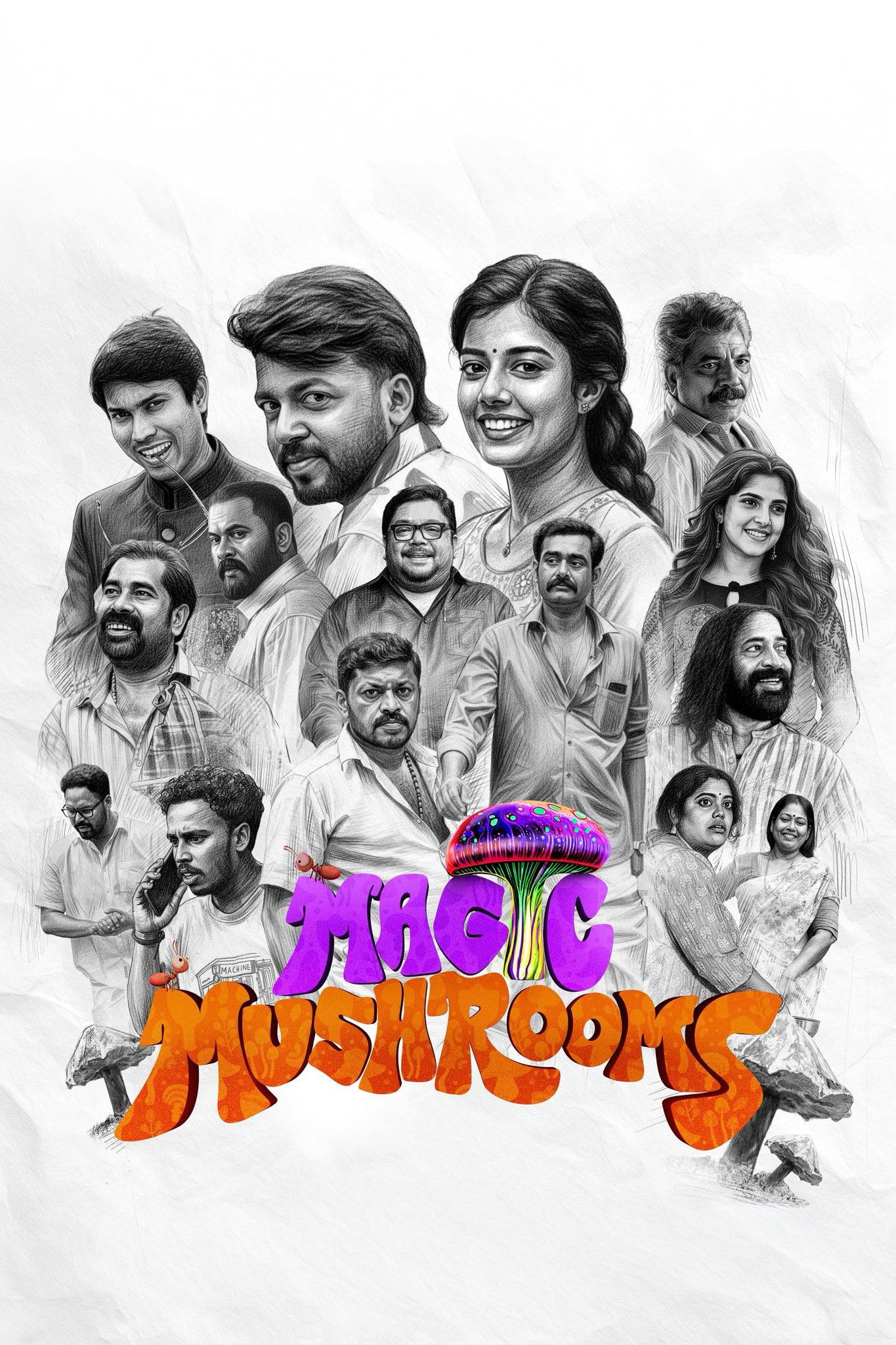 Magic Mushrooms Hindi Dubbed Movie Poster (2026)