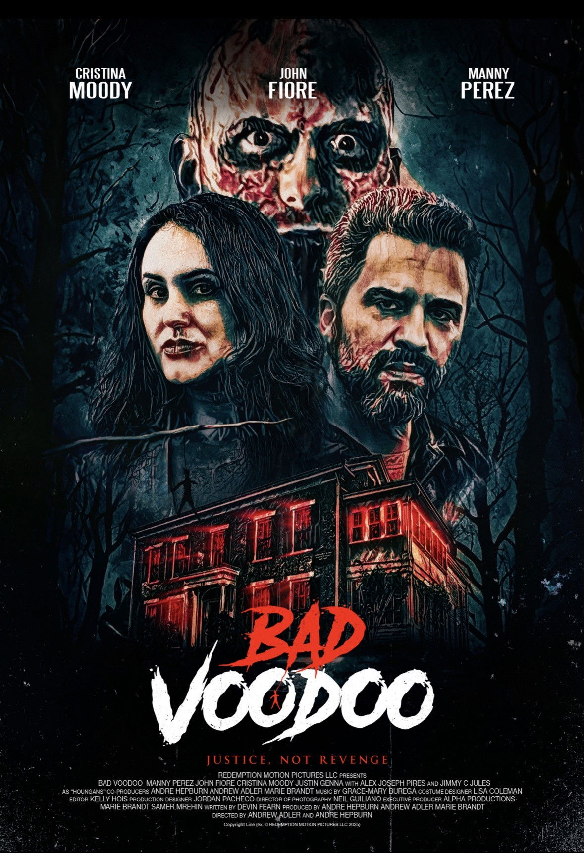 Bad Voodoo Hindi Dubbed Movie Poster (2026)